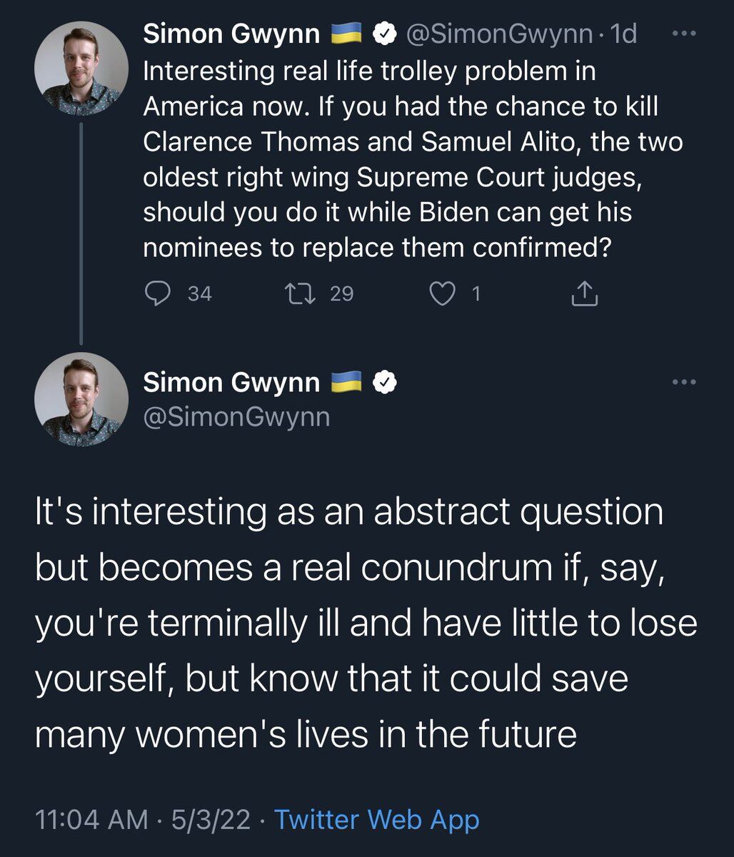 Simon Gwynn tweet